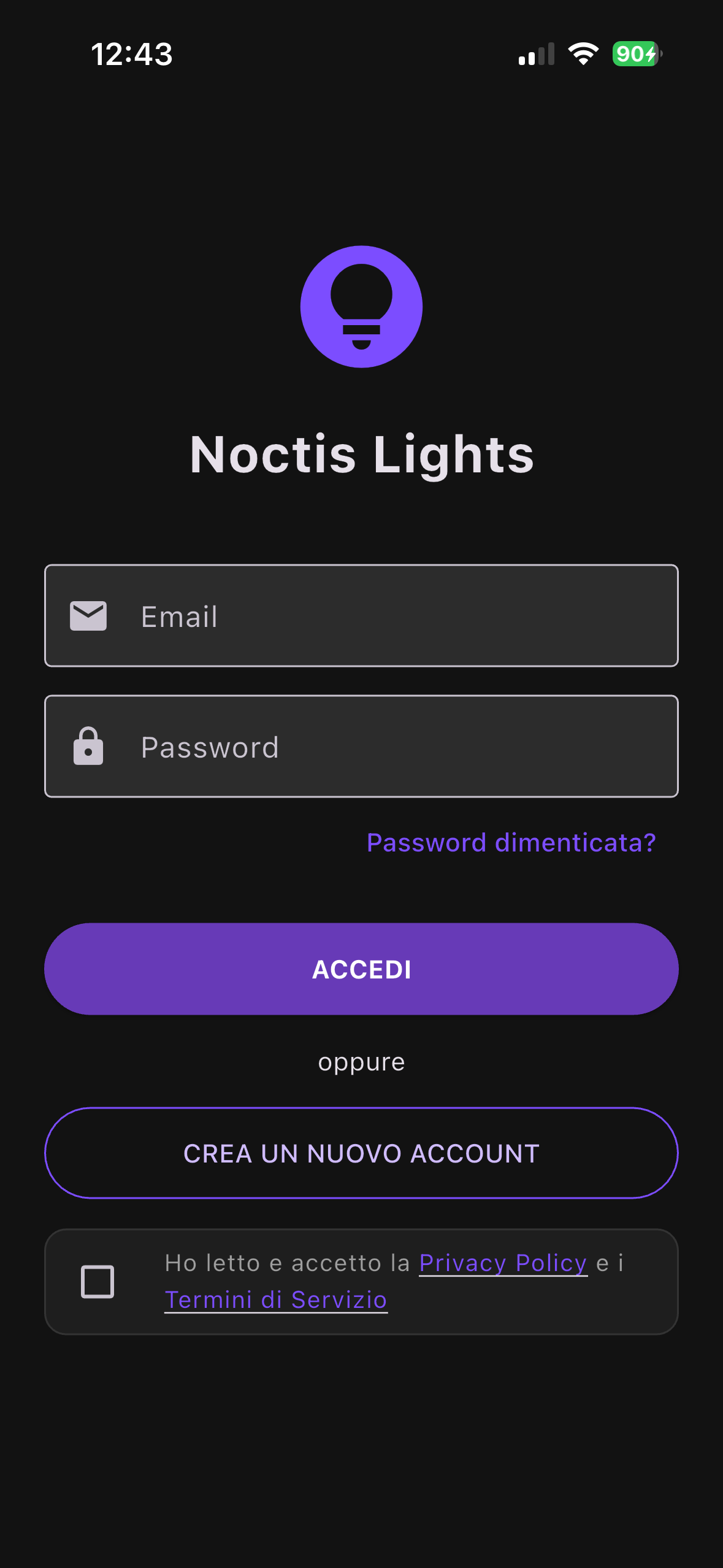 Noctis Form — dettaglio